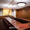 Draper screens can be mounted in the ceiling.  No meeting or boardroom should be without a well-designed system to communicate.  Walls and furniture must be coordinated in the plan.